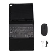Toetsenbordhoes met oplaadbare batterij voor iOS Tablet 9.7Air 1/2, meerdere kijkhoeken met automatische slaap-/waakfunctie voor verhoogde