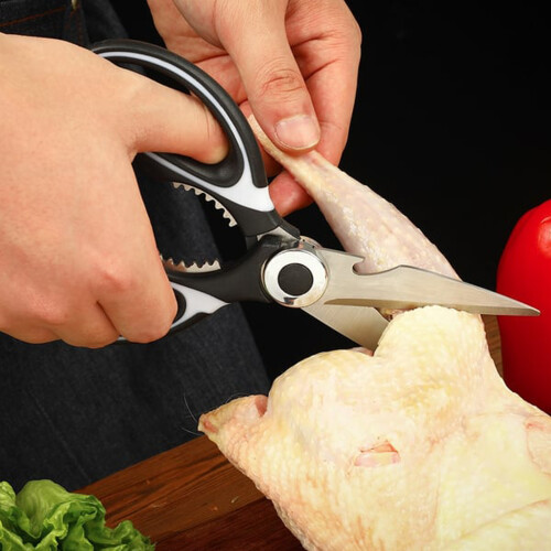Ψαλίδι κουζίνας Cooking Companion, Πολλαπλών χρήσεων λεπίδες από ανοξείδωτο ατσάλι 1