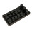 Macro Mechanical Keyboard with Adjustable Knob and Memory Function, One Handed Macro Mechanical Keyboard for Zooming and Parameter Adjustment, Mini 6