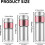 Glass Tea Infuser Bottle 3-in-1 Double-Layer Leak-Proof 6