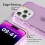 Ανθεκτική θήκη για iPhone12Mini & iPhone13Mini (5,4"), τριπλής στρώσης διαφανές πίσω κάλυμμα 7