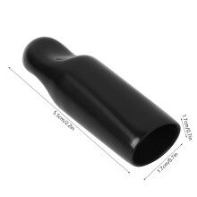 10 Black Faucet Cover Caps for Home Beer Taps Tap Protection Accessories