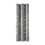 Blackout Curtains Silver Star Print Thermal Insulated 2