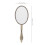 Handheld Mirror Oval Makeup Assistance 1Set 2