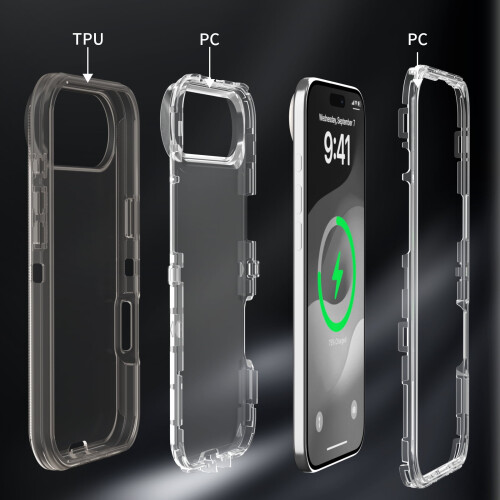 Θήκη για συμβατό με iPhone Air, Ανθεκτική σε κραδασμούς θήκη τηλεφώνου, 2
