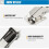 1 Pack Hidden Hinges for Cabinet Doors Frameless, Concealed Cabinet Hinges, Surface Mount Hinges 2