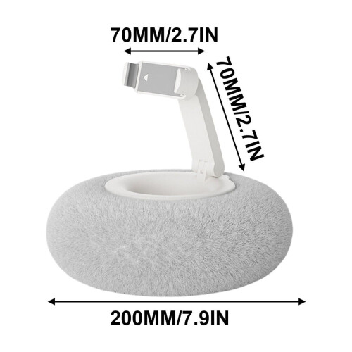 Supporto per telefono Snuggle Screen e supporto regolabile per tablet - Comodo supporto a cuscino per letto e divano, girevole a 360 per il massimo 1