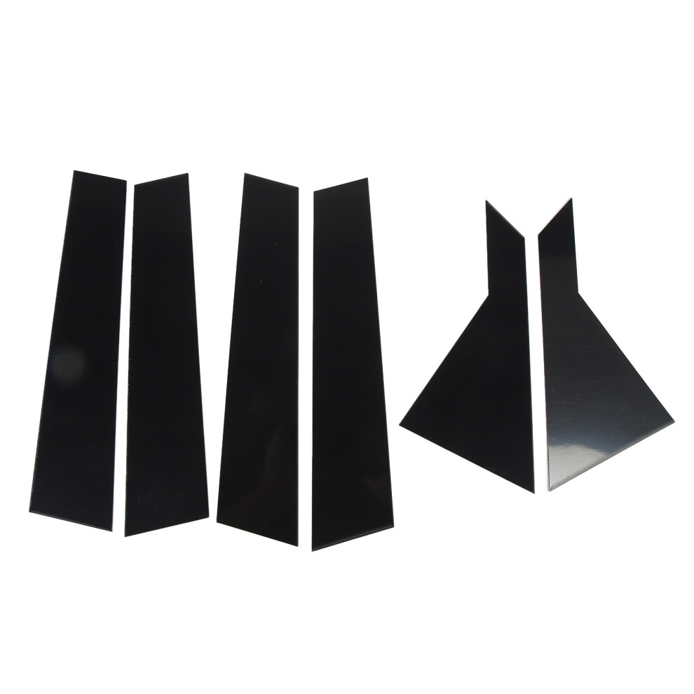 B Pillar Post Trim Cover Set For Kia K3 Forte Cerato 6Pcs Black 4231388504323