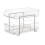 2-Tier Slide-Out Acrylic Drawer Organizer with Movable 1