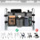 Foldable Walker Accessories with Cup Holder & Organizer Pouch 2