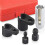 5Pcs/Set Oxygen Sensor Wrench Kit for Auto O2 Socket Removal Install Offset Vacuum Sensor Socket Thread Tool 6
