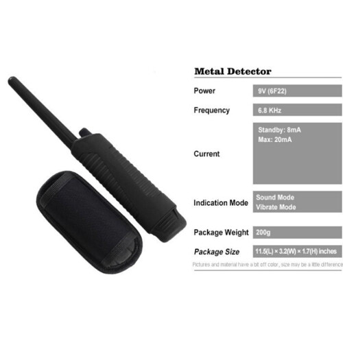 1Pack Handheld Pin Pointer Wand for Gold 9.8 x 2 x 1. 1