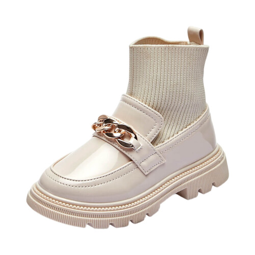 Children's Boots, Single Boots, Knitted Breathable Elastic Socks, Boots, Short Boots 1