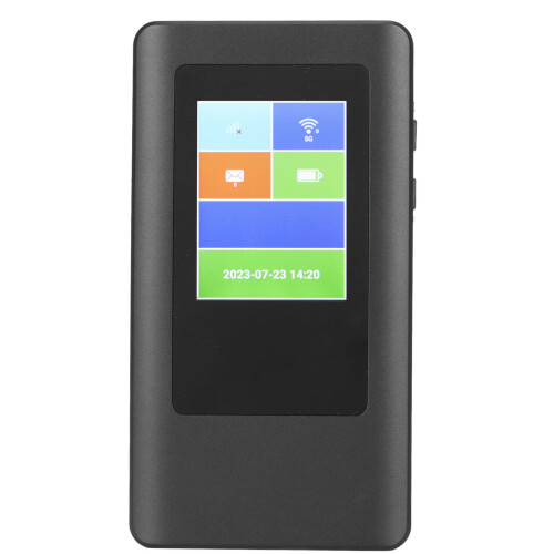 WiFi6Network Connection Device With5G Compatibility And Secure Browsing Features Featuring SIM Card Slot And Battery Powered Portability For 2