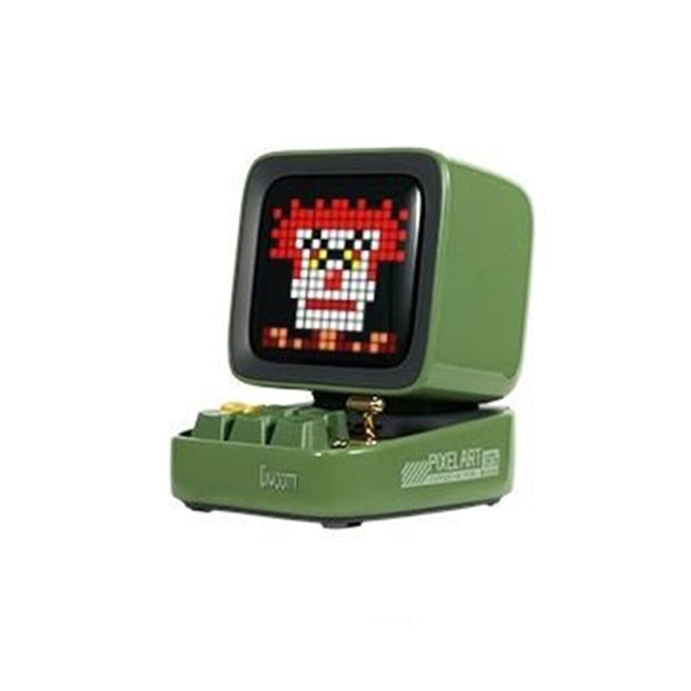 Divoom Pixel Speaker 5M2025 New Subwoofer Small Computer Karaoke Microphone Speaker 4713940364373