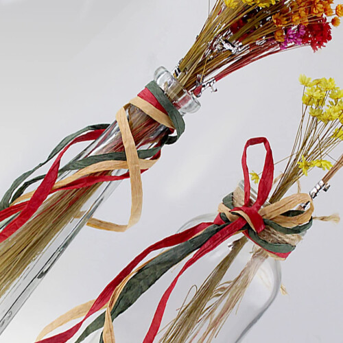 Κορδέλα από φυσικό χαρτί Raffia 656ft, πλάτος 1/4", για περιτύλιγμα δώρων, χειροτεχνίες 2