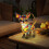 Hundeserien Kunst Nattlys LED Lys Ornament 5