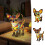 Hundeserien Kunst Nattlys LED Lys Ornament 6