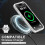 Ανθεκτική θήκη για iPhone12Mini & iPhone13Mini (5,4"), τριπλής στρώσης διαφανές πίσω κάλυμμα 5