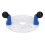 Universal PVC Router Base Plate for Table Trim, Round Shank, Clear 13