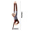 Hanging Monkey Plush Toy Brown 50 cm 6