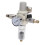 Brass Filter Element Air Filter Pressure Regulator Combo Automatic Drain Adjustable Pressure Value Clean Dry Air Transparent Container Cup Mold 2