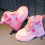 Children's Boots, Single Boots, British Sequin Strap, Side Zipper Short Boots 4