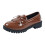 Γυναικεία Loafers με Φιόγκο Willtoo, Χαριτωμένα Παπούτσια Πλατφόρμας σε Μονόχρωμο 2