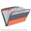 13 Compartments File Folder Organizer, File Box Organizer with Zipper, Fit A4 Paper, Banknote, Document Receipt D 3