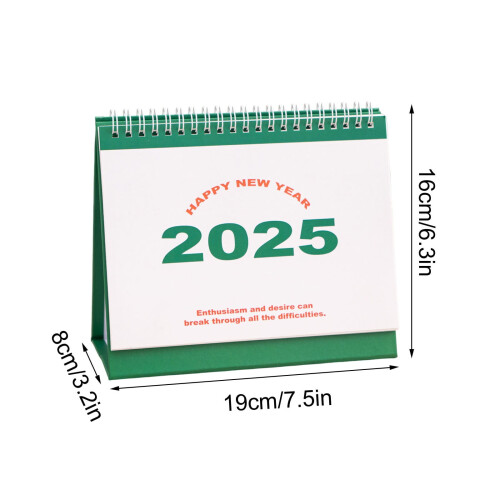 2025Ημερολόγιο Γραφείου, Μηνιαίο Ημερολόγιο με Τρύπα – Δημιουργική Διακόσμηση 1