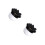 2Pcs Black Organizer Box for Home Storage 1