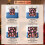 Κουβέρτα King King Gingerbread Man & Candy Cane Throw – Μαλακό, βελούδινο κάλυμμα καναπέ για όλες τις 4