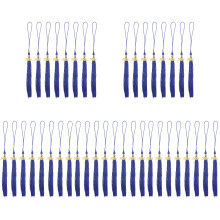 40Pièces Glands De Chapeau De En Polyester Métal Pour DIY