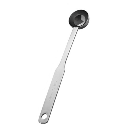 Κουτάλι καφέ από ανοξείδωτο ατσάλι 8Ml/25Ml με μακριά λαβή μέτρησης 1