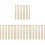 40Pcs Carbon Steel 8.8 Nails for Artificial Grass Fixing 1