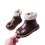 Children's Boots, Cotton Shoes, Solid Color Soft Soled Short Boots 2