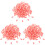 300Pièces Stops Rose Polyvalents Pour Couture DIY 1