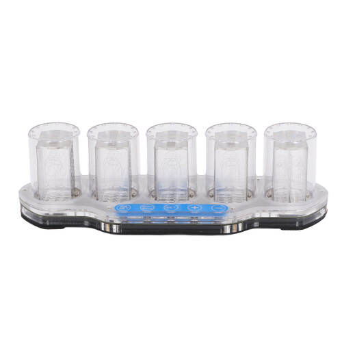 Ρολόι Nixie Tube με απομίμηση διακόσμησης γραφείου, με μνήμη απενεργοποίησης και 1