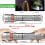 Rechargeable Led Flashlight, Titanium Alloy Mini Flashlight With Adjustable Focus Tactical Lighting For Professional Use, Waterproof IpX8Flashlight 5