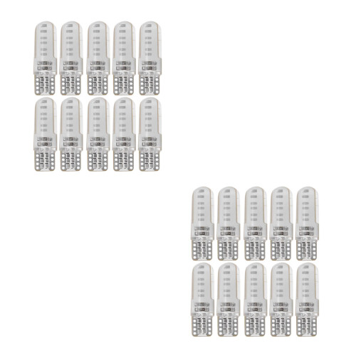 20Pcs Silver Silicone Light Cob Small Lamp Easy Install