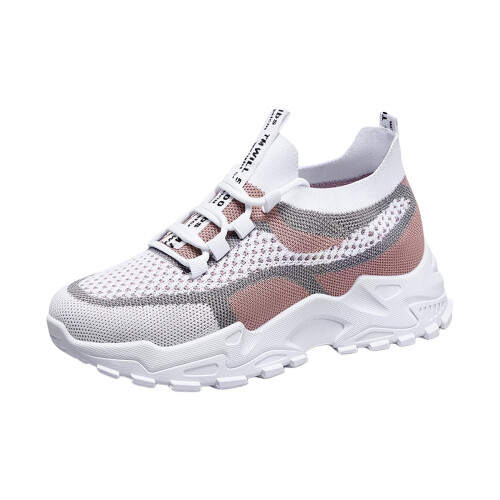 Γυναικεία αθλητικά παπούτσια Willtoo Chunky Knit Mesh Y2K, ελαφριά, μαλακή σόλα για περπάτημα, 1