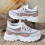 Γυναικεία αθλητικά παπούτσια Willtoo Chunky Knit Mesh Y2K, ελαφριά, μαλακή σόλα για περπάτημα, 4