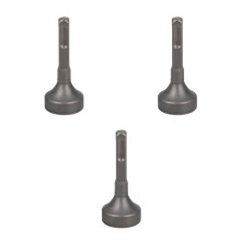 3Sets Gas Cylinder Wall Bracket ABS Steel Grey Tank Holder