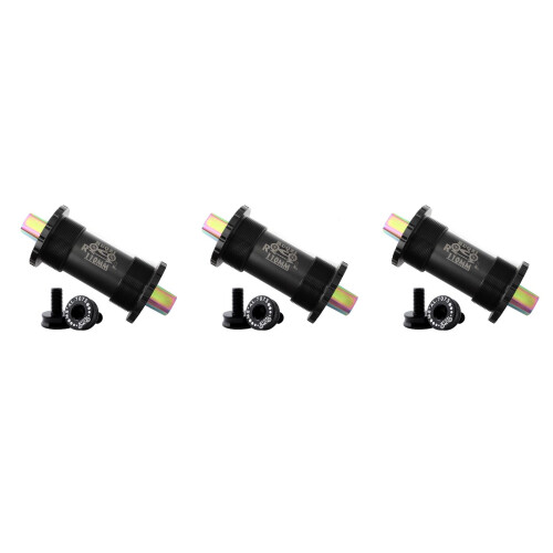 3Pcs Alloy Black Ceramic Central for Bike Folding Mountain Use