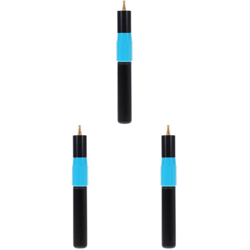 3St Billiard Extension Handle Universele Pool Cue Extender Multi Kleur