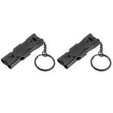 2St Compacte Dark Grey Fluitjes En Vogels Training