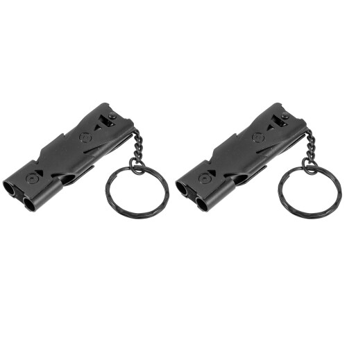 2St Compacte Dark Grey Fluitjes En Vogels Training