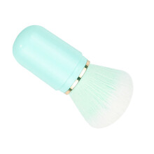 Pennello Portatile a Capsule con Spazzola per Cipria Retrattile, 7,7 cm