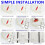 Pearl Setting Machine Hand Press Tools with 5 Size of Round White Pearl Beads Rivet Studs for Decorating Clothes 2