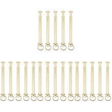 20Sets Golden Durable Folding Fan Shaft Rivets Repairing Kit